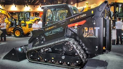 cat black skid steer|biggest skid steer cat makes.